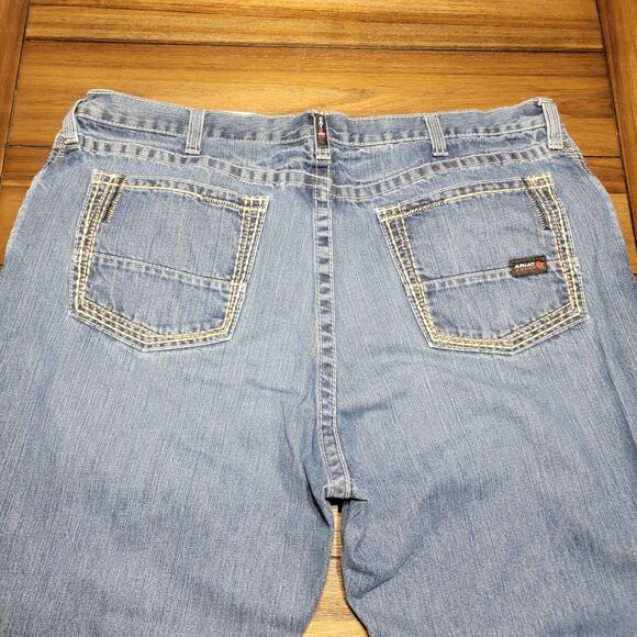 Ariat Low Rise M4 Boot Medium Wash Denim Jeans - Size 44 X 30 - Picture 5 of 9